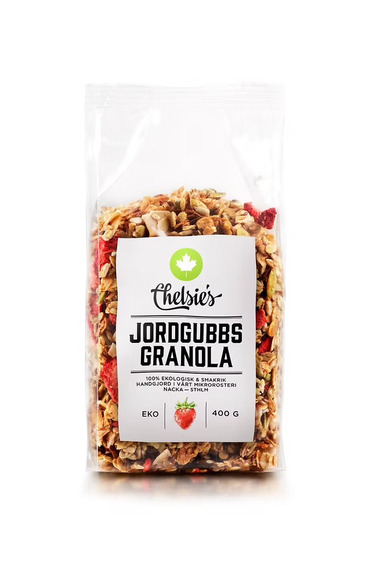 Chelsie's Jordgubbs Granola