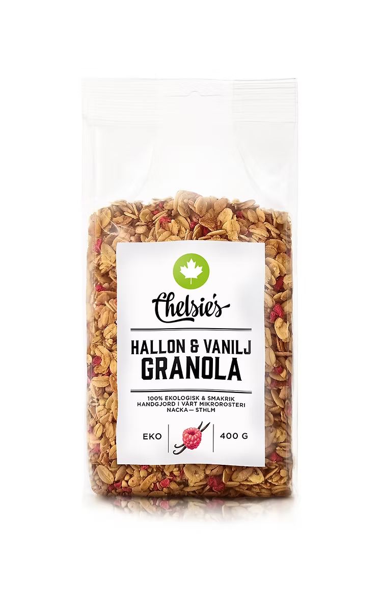 Chelsie's Hallon & Vanilj Granola